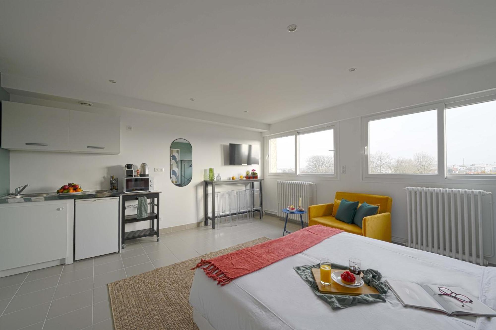 Modern Bright Apartment In Appart'Hotel Saint-Maur-des-Fossés Eksteriør bilde