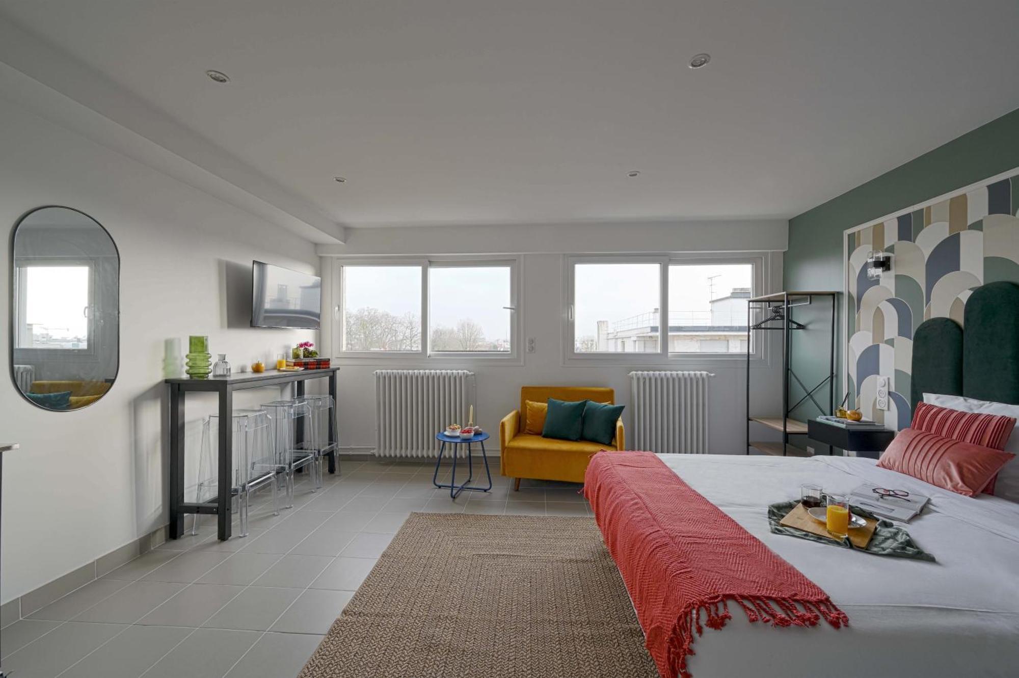 Modern Bright Apartment In Appart'Hotel Saint-Maur-des-Fossés Eksteriør bilde