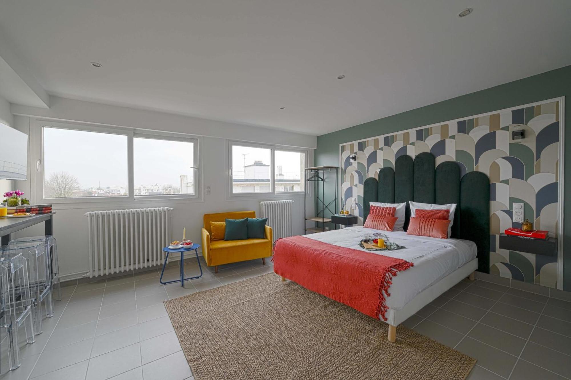 Modern Bright Apartment In Appart'Hotel Saint-Maur-des-Fossés Eksteriør bilde
