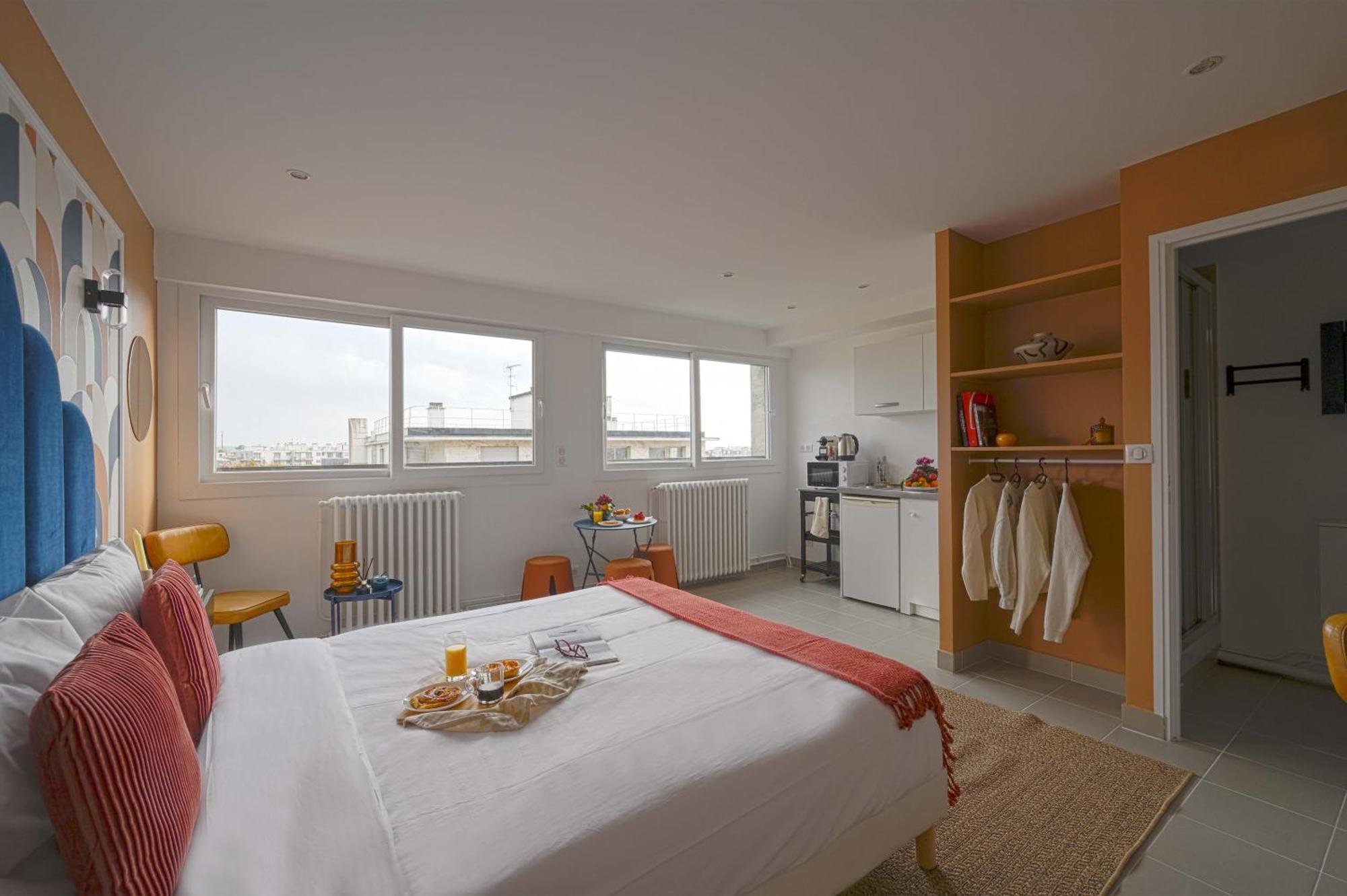 Modern Bright Apartment In Appart'Hotel Saint-Maur-des-Fossés Eksteriør bilde